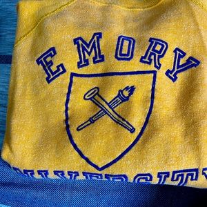 Emory University, crewneck, vintage sweatshirt